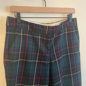 tommy hilfiger plaid trouser